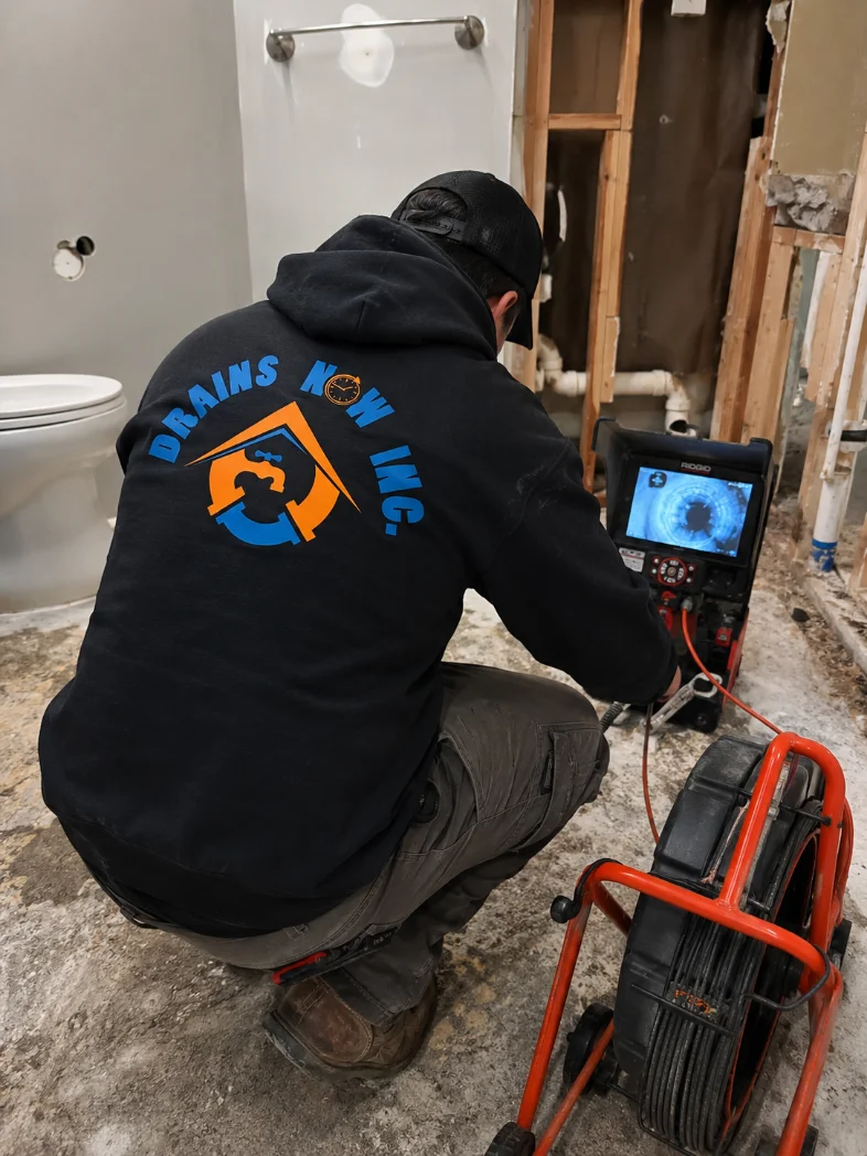 Drains Now Inc. providing camera inspections in Brantford, Ontario